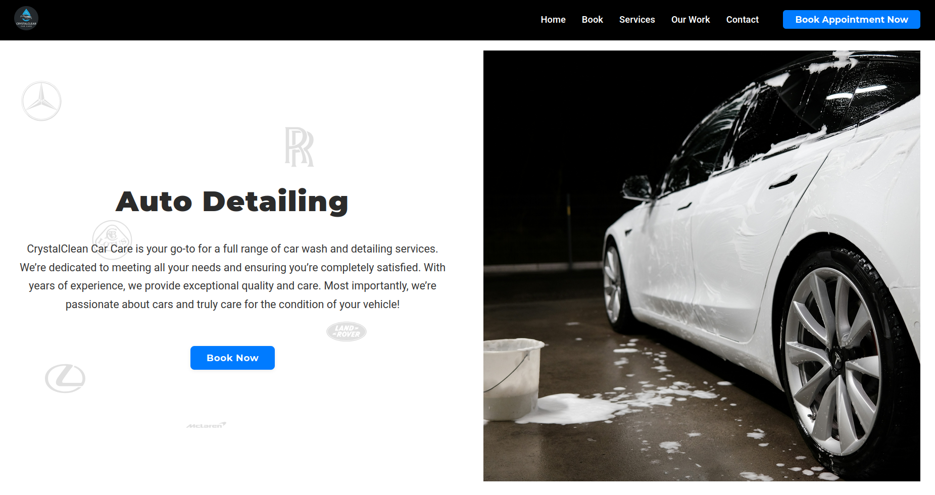 Service Website Demo