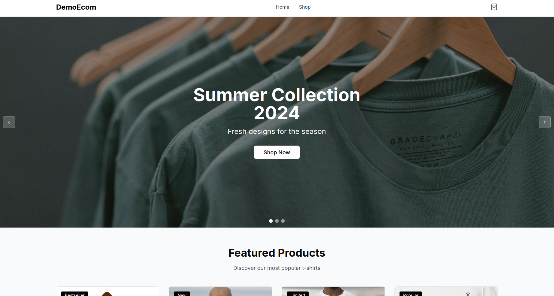 Simple Ecom Demo